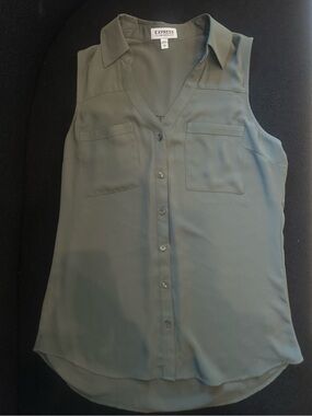 Express Portofino Button Down Blouse